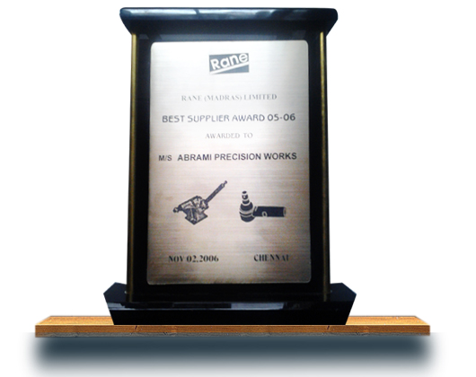Best Supplier award